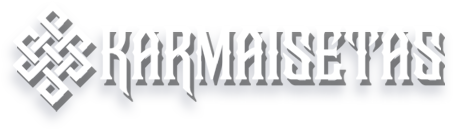 Logotipo da loja virtual Karmaisetas
